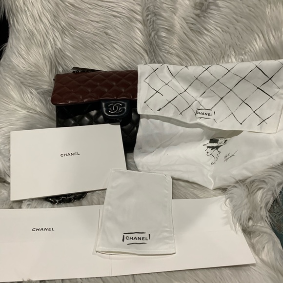 Chanel Large Classic Flap Handbag Limited Edition - Picture 7 of 8